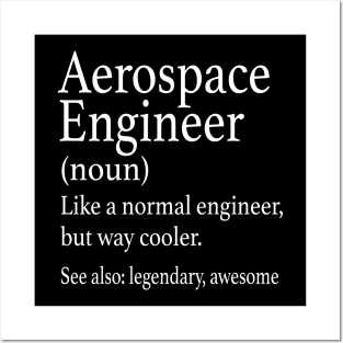 Aerospace Engineer Definition Funny Engineering Posters and Art